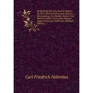   (German Edition) (9785877301870) Carl Friedrich Nebenius Books