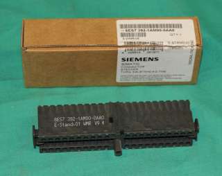 Siemens 6ES7 392 1AM00 0AA0 Simatic Connector NEW  