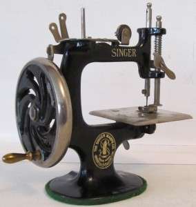   No. 20 Miniature Table Top Child Size Sewing Machine   