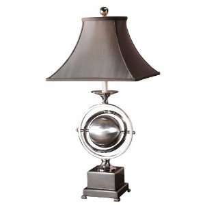  Orb, Table Brushed Nickel Lamps 26949 By Uttermost
