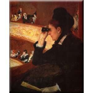   The Opera 24x30 Streched Canvas Art by Cassatt, Mary,
