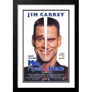  Me, Myself and Irene 32x45 Framed and Double Matted Movie 