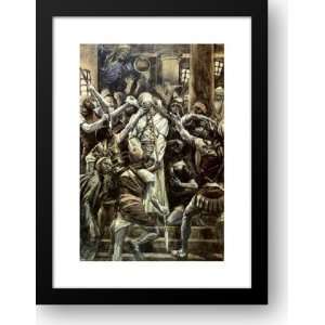  Christ Mocked In The House of Caiaphas 19x24 Framed Art 