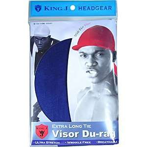  KING J Head Gear Extra Long Tie Visor Du Rag (Model230) Beauty