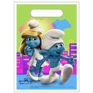  Lets Party By Hallmark Smurfs Treat Bags 
