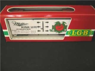 LGB 4072 Miller High Life Refrigerator car MIB  