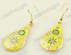 beautiful cloisonne swing earrings 4188  