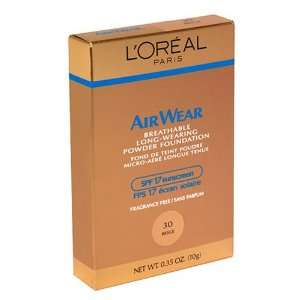  LOreal Air Wear Powder Foundation, SPF 17, Beige 30   .35 