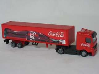Coca Cola Coke Diecast Metal Container Trailer Truck  
