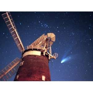  Hale Bopp Comet in Sky Over Thaxted Essex Premium 