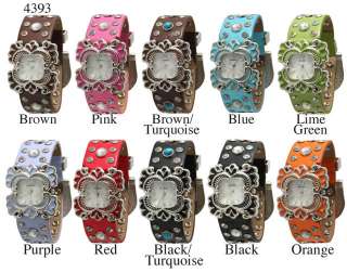 Pick 3 Wholesale Western Style Stud CZ Fashion Watches   STD4393 