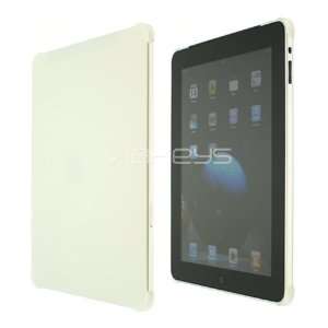   White Hard Rubberised Back Cover Case for Apple iPad Electronics