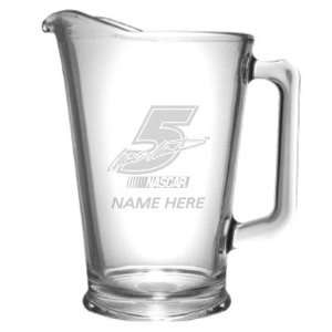 Nascar Individual 60 oz. Pitcher, Mark Martin with personalization 