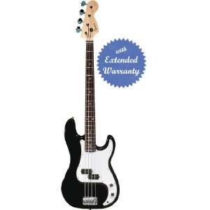  Squier by Fender Affinity P Bass Bundle with 10 Foot 