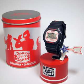 Casio G SHOCK BLACK 45th ULTRAMAN DW 5600VTULTRAMAN 1TJR  