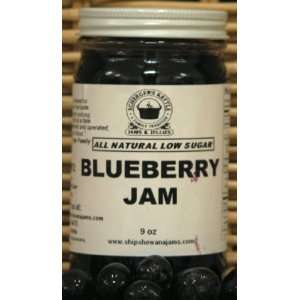 Blueberry Jam, All Natural/Low Sugar, 18 Grocery & Gourmet Food