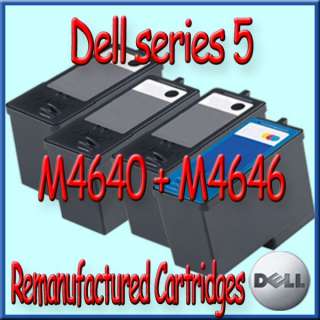 Dell Ink Cartridge M4646 4646 J5567 922 924 944 962 4PK  