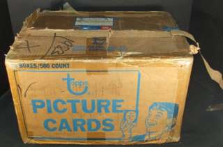 1983 Topps Baseball Vending Case 24 500 ct boxes  