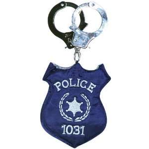  Police Badge Handbag Purse Halloween Costume Accessory 