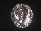 Henryk Winograd Sterling Repousse Art Cameo Pin/Pendant  