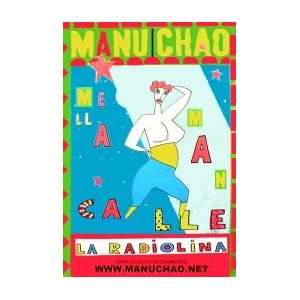  MANU CHAO Me Llaman Calle Music Poster
