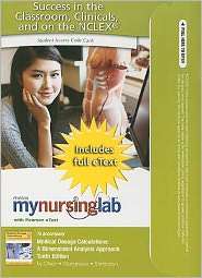 MyNursingLab with Pearson eText    Access Card    for Medical Dosage 