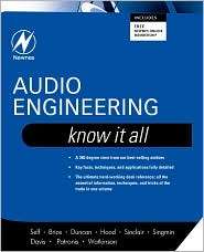 Audio Engineering Know It All, (185617526X), Douglas Self, Textbooks 