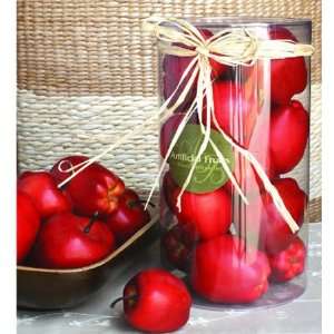  Artificial Red Apple In Box