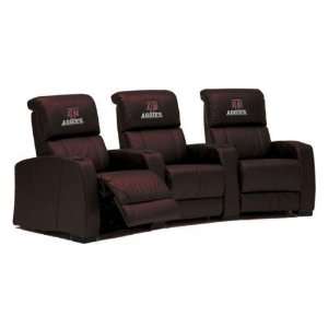 Texas A&M Aggies Leather Theater Seating/Chair 4Pc Sports 