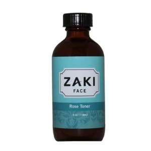  Toner, Rose Scent, 4 oz. by Zaki Organics Beauty