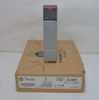   BRADLEY 1746 IA16 SERIE D INPUT MODULE NEW IN ORIGINAL BOX  