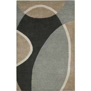    Rizzy Fusion FN 1450 Gray 8 x 10 Area Rug