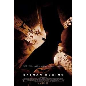  Batman Begins (2005) 27 x 40 Movie Poster Style F