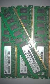 512MB Memory RAM Server PC2 3200 ECC Micron MT18HTF6472Y 40EB2  