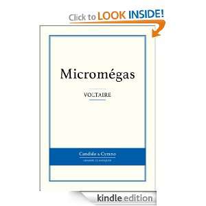 Micromégas (French Edition) Voltaire  Kindle Store
