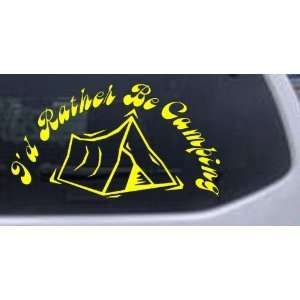   Be Camping Hunting And Fishing Car Window Wall Laptop Decal Sticker