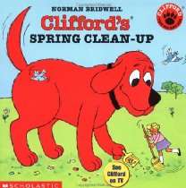 Book Store   Cliffords Spring Clean Up (Clifford the Big Red Dog)