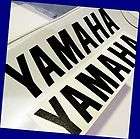 Yamaha BLACK 6.5in 16.5cm decal decals sticker r1 r6 yz