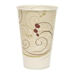 SOLO R12N J8000 Symphony Design Treated Wax Coated Paper Cold Cup, 12 