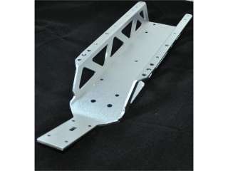 Baja 5T 5B 5SC main chassis alloy fit hpi silver  