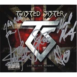 Twisted Sister Autographed Signed CD & Flawless Video Proof