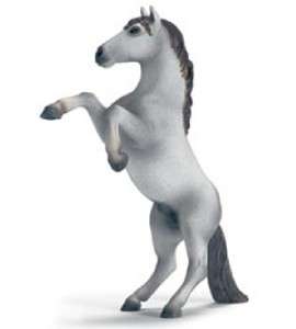 NEW* SCHLEICH 13621 White Mustang Rearing Horse Equine  