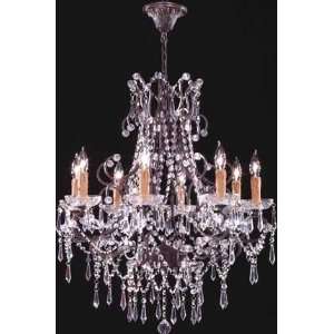   Eight Light Crystal Chandelier by James R. Moder