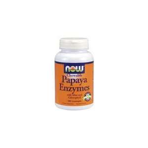 Papaya Enzymes by NOW Foods   Digestive Support (80mg   360 Lozenges)