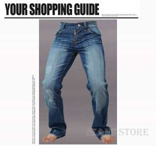 NWOT Menss Denim Jeans Slim Fit Straight W30/L32 J04  