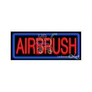  Airbrush Neon Sign 13 inch tall x 32 inch wide x 3.5 inch 