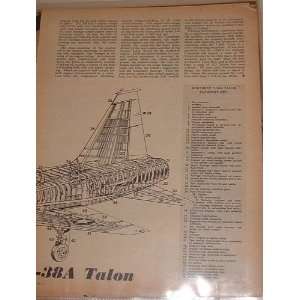  Northrop T 38 Talon vintage article 