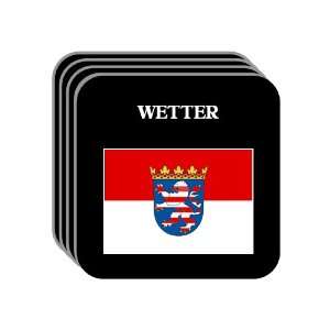  Hesse (Hessen)   WETTER Set of 4 Mini Mousepad Coasters 