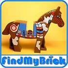 N504A Lego Animal Brown Indian Horse 6748 6746 6766 NEW