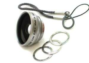 45x Magnetic Wide Angle Lens for Nikon S4000 S6000 L22  